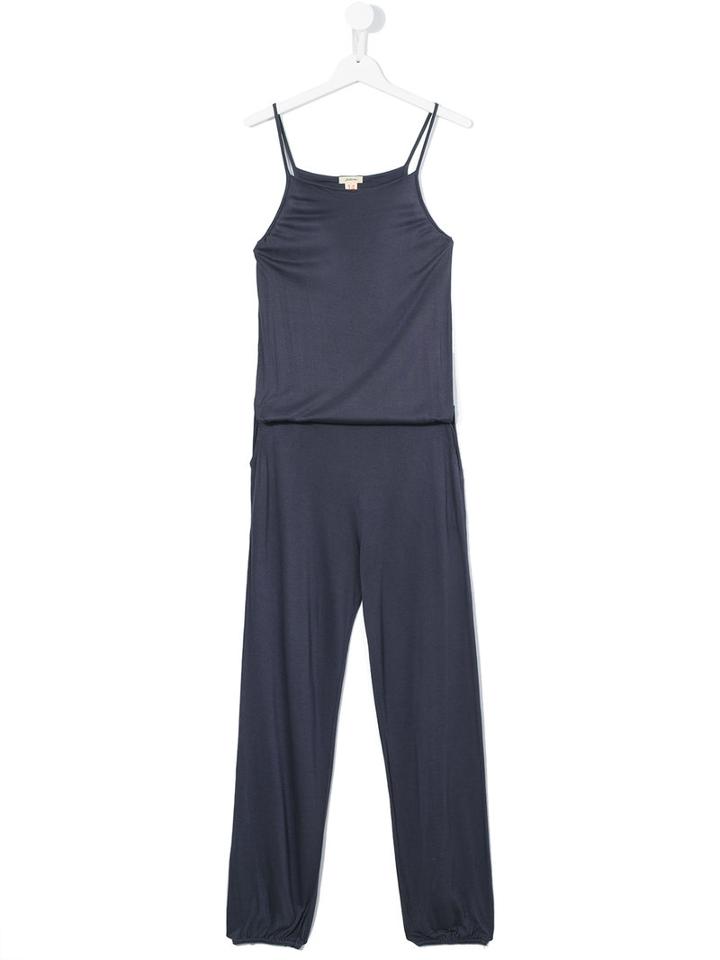 Bellerose Kids - Plain Jumpsuit - Kids - Viscose - 16 Yrs, Grey