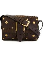Valentino Studded Shoulder Bag - Brown