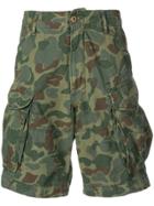 G-star Raw Research Camo Print Cargo Shorts - Green