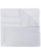 Salvatore Ferragamo - Wrap Scarf - Women - Polyester/cupro/cashmere - One Size, Grey, Polyester/cupro/cashmere