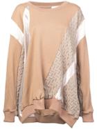 Koché Decoupe Sweatshirt - Brown