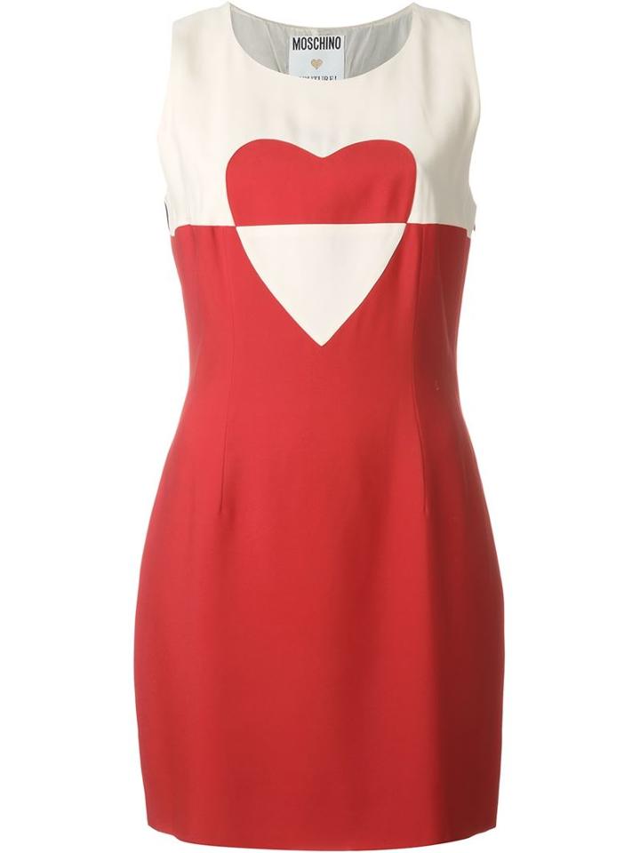 Moschino Vintage Sleeveless Heart Dress