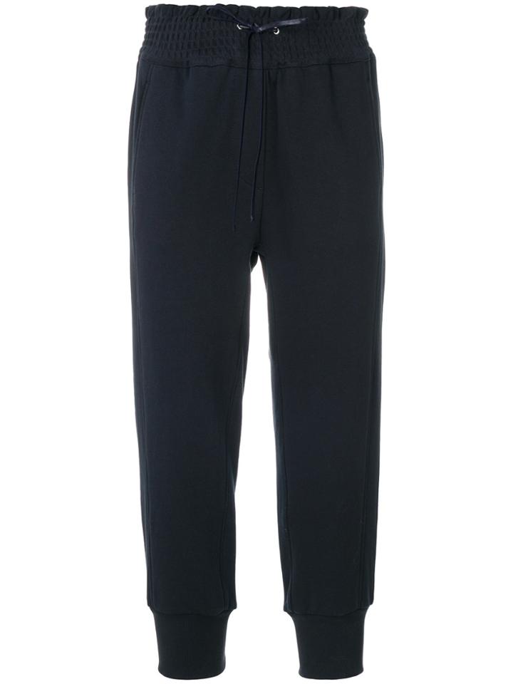 3.1 Phillip Lim Cropped Track Pants - Blue