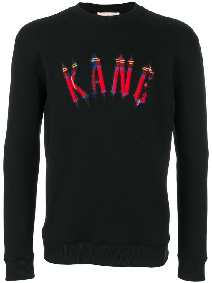 Christopher Kane Royal Stewart Tartan Kane Sweatshirt - Black