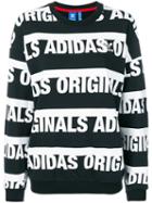 Adidas Originals - Trefoil Sweatshirt - Women - Cotton/polyester - 42, Black, Cotton/polyester