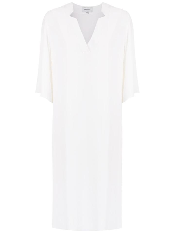 Alcaçuz Formato Midi Dress - White