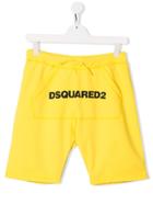 Dsquared2 Kids Logo Shorts - Yellow