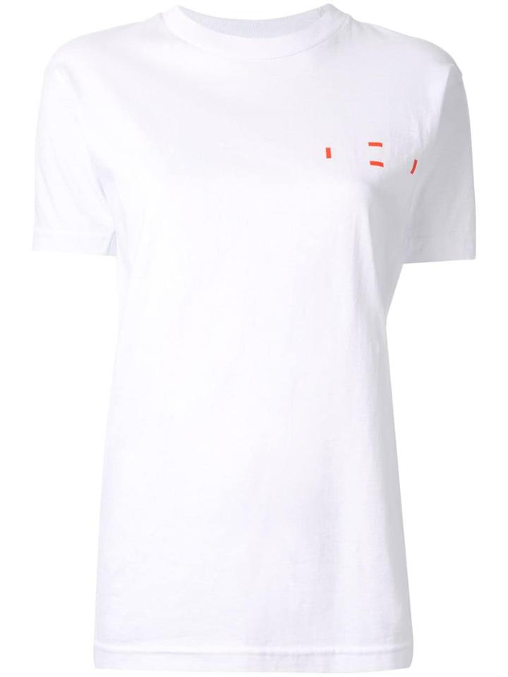Dion Lee Double Code T-shirt - White