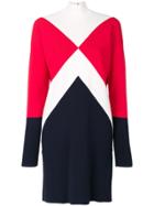 Tommy Hilfiger Tommy X Gigi Colour Block Sweater Dress - Multicolour