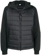 Cp Company Hooded Puffer Jacket - Black