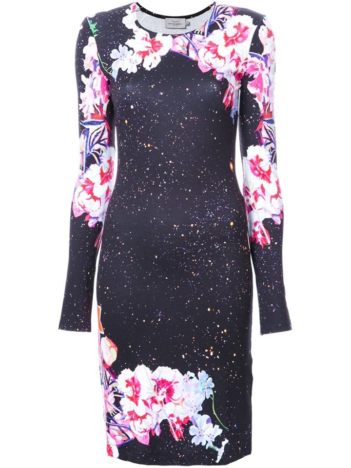 Preen By Thornton Bregazzi 'lize' Dress, Women's, Size: Large, Black, Spandex/elastane/viscose