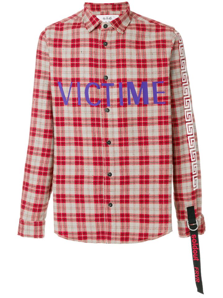Sold Out Frvr Plaid Shirt - Red