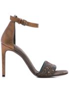 Brunello Cucinelli Ankle Strap Sandals - Grey
