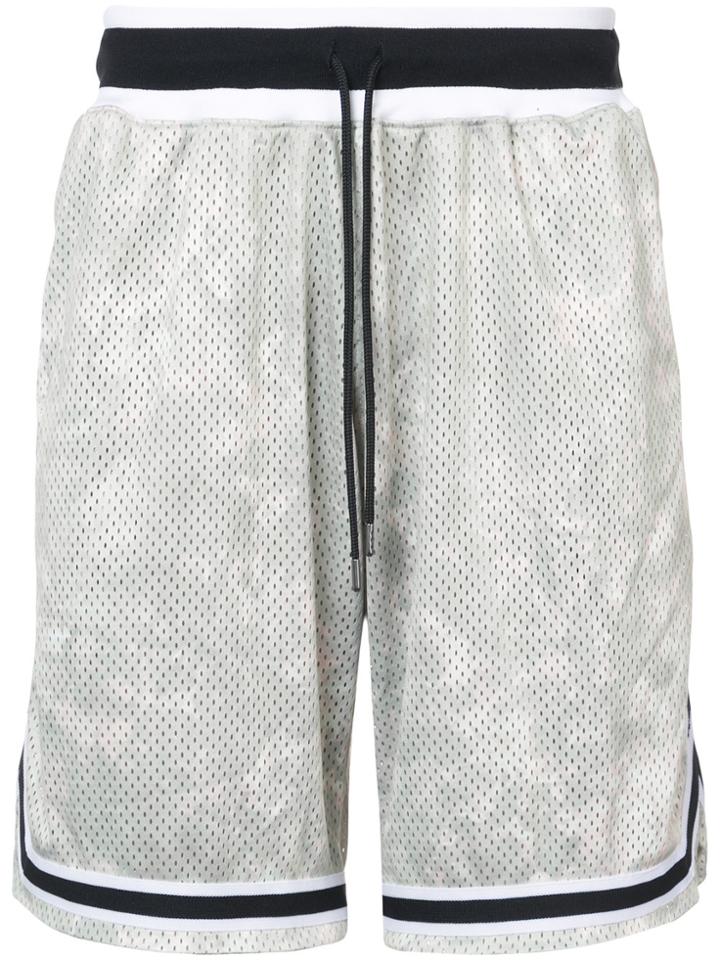 John Elliott Basketball Track Shorts - Nude & Neutrals