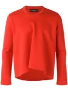 Balenciaga Knitted Sweater, Men's, Size: Small, Red, Cotton
