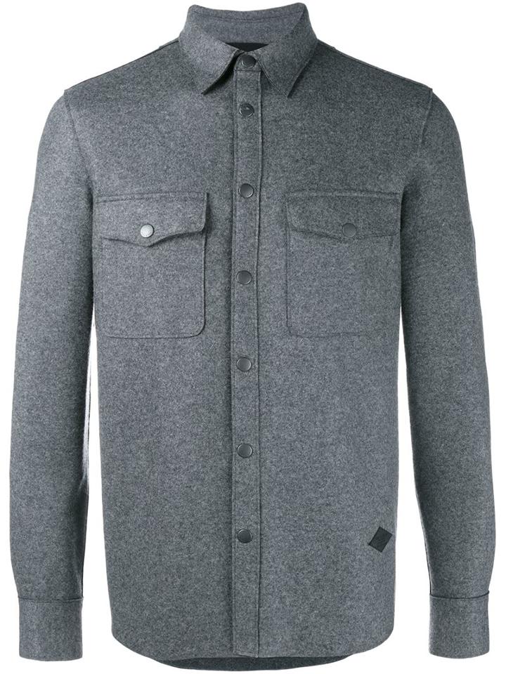 Rag & Bone Raw Edge 'jack' Shirt, Men's, Size: Large, Grey,