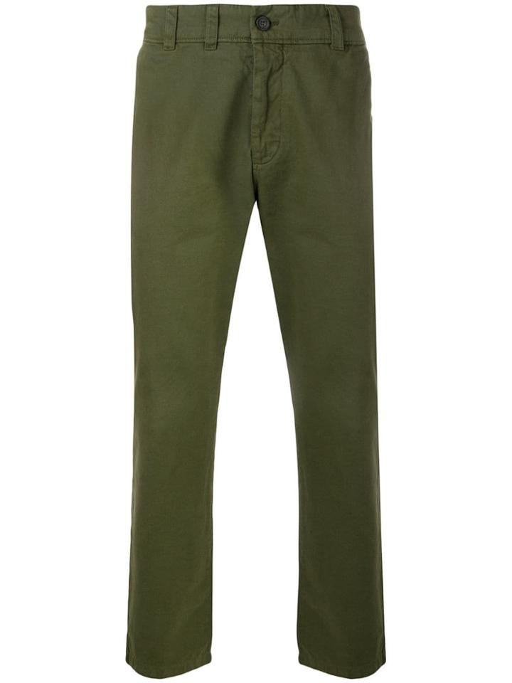 Acne Studios Slim Chino Trousers - Green