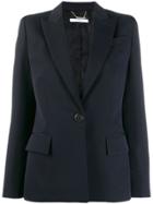 Givenchy 4g Buttoned Blazer - Blue