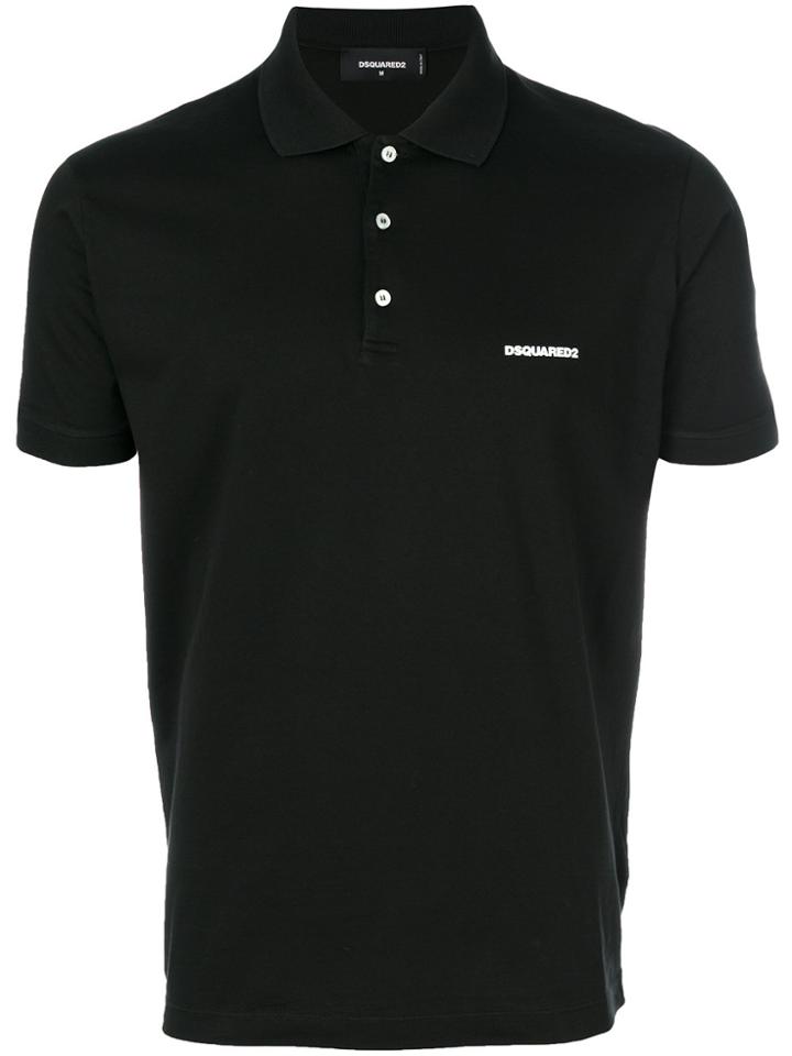 Dsquared2 Basic Polo Shirt - Black