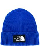 The North Face Ribbed Logo Patch Hat - Blue