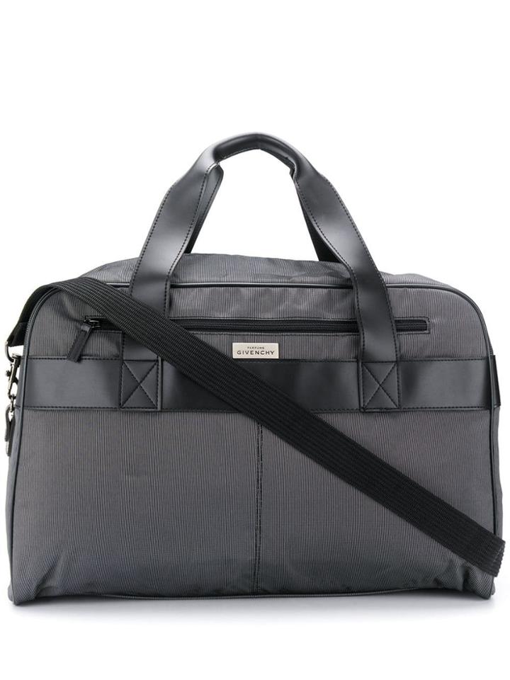 Givenchy Pre-owned 1990's Logo Plaque Holdall - Black