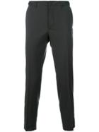 Prada Cropped Tailored Trousers - Grey