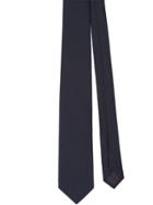 Prada Pointed Tip Tie - Grey