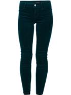 J Brand Skinny Trousers, Women's, Size: 26, Blue, Cotton/polyurethane/spandex/elastane/modal