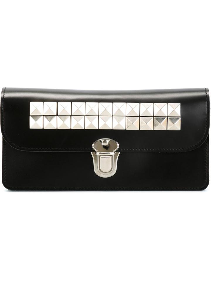 Comme Des Garçons Wallet 'studs' Wallet - Black