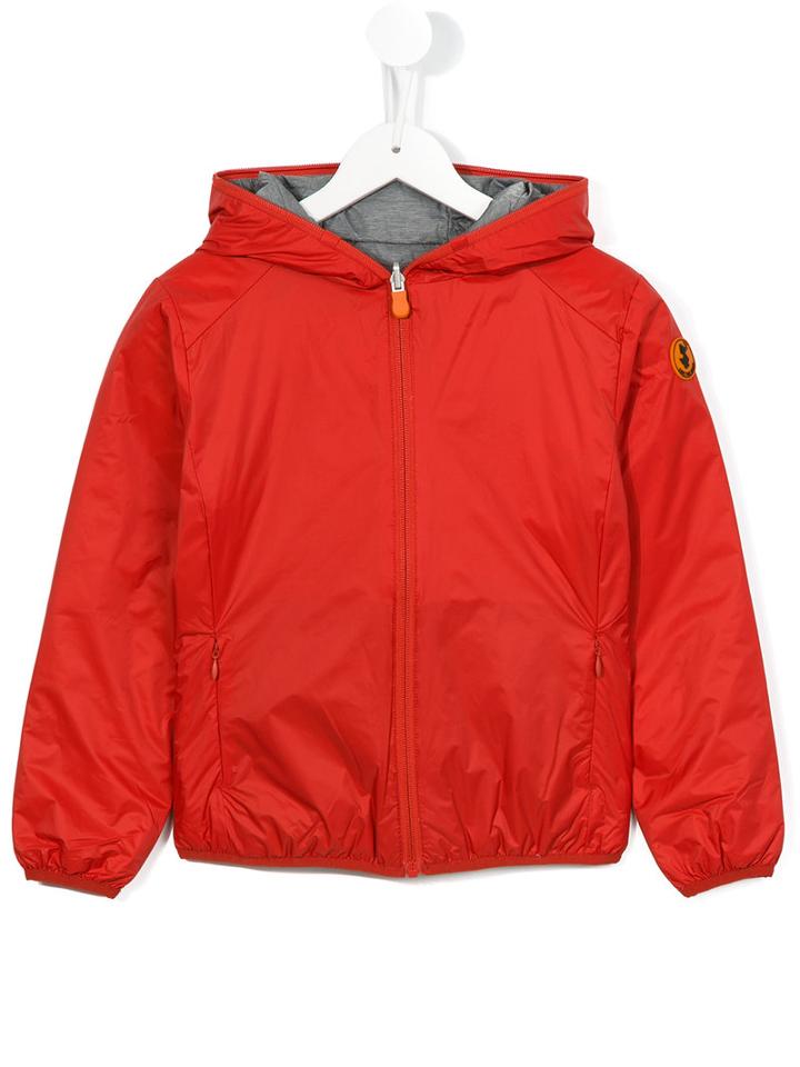 Save The Duck Kids Reversible Padded Jacket, Toddler Boy's, Size: 4 Yrs, Red