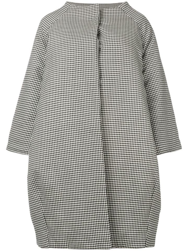 Gianluca Capannolo Oversized Cape Coat - Black