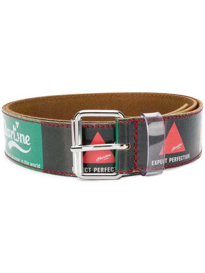 Martine Rose Expect Perfection Belt - Multicolour