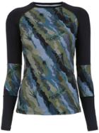 Track & Field Surf Printed Top - Blue