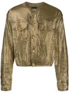 Jean Paul Gaultier Vintage Metallic Jacket - Gold