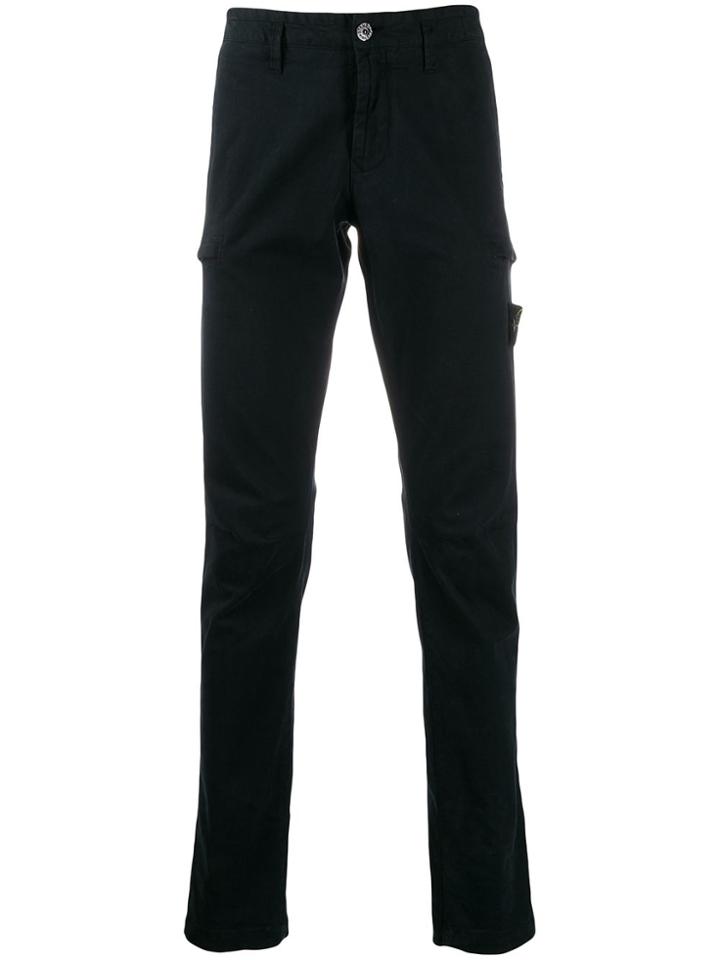 Stone Island Slim Regular Trousers - Blue