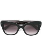 Bottega Veneta Eyewear Square Shaped Sunglasses - Black