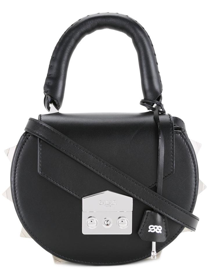 Salar Mini Cross Body Bag, Women's, Black, Leather