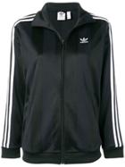 Adidas Striped Track Jacket - Black