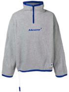 Ader Error Oversized Logo Sweatshirt - Grey