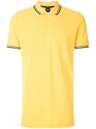Boss Hugo Boss Contrast Collar Polo Shirt - Yellow & Orange
