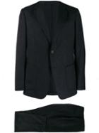 Z Zegna Fine Knit Suit - Black