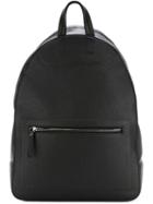 Maison Margiela Structured Backpack, Black, Leather