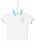Young Versace - Greca Polo Collar Shirt - Kids - Cotton - 12 Mth, White
