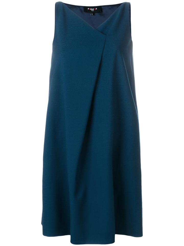 Paule Ka Classic Shift Dress - Blue