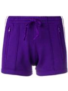 Isabel Marant Étoile Side Stripe Shorts - Purple