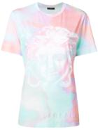 Versace Pastel Medusa Print T-shirt - Blue