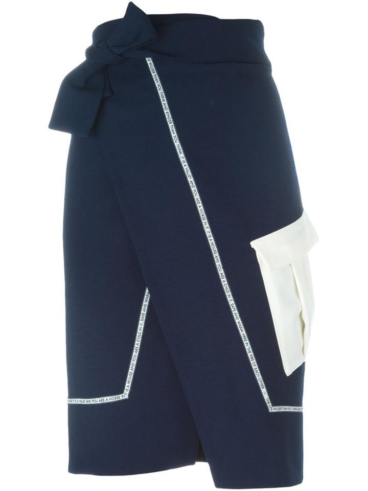 Each X Other Wrap-style Pencil Skirt