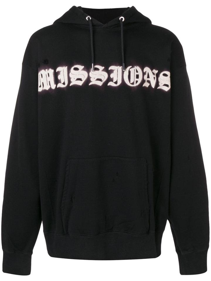 Mastermind World Printed Hoodie - Black