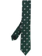 Nicky Paisley Pattern Tie - Green