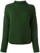Sportmax 'pinza' Jumper, Women's, Size: Small, Green, Polyamide/wool/alpaca